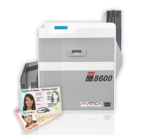 Matica XID8600居民身份证、驾照打印机