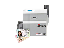 Matica XID8600在转印证卡打印机