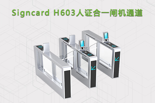 斯科德人证合一摆闸通道H603